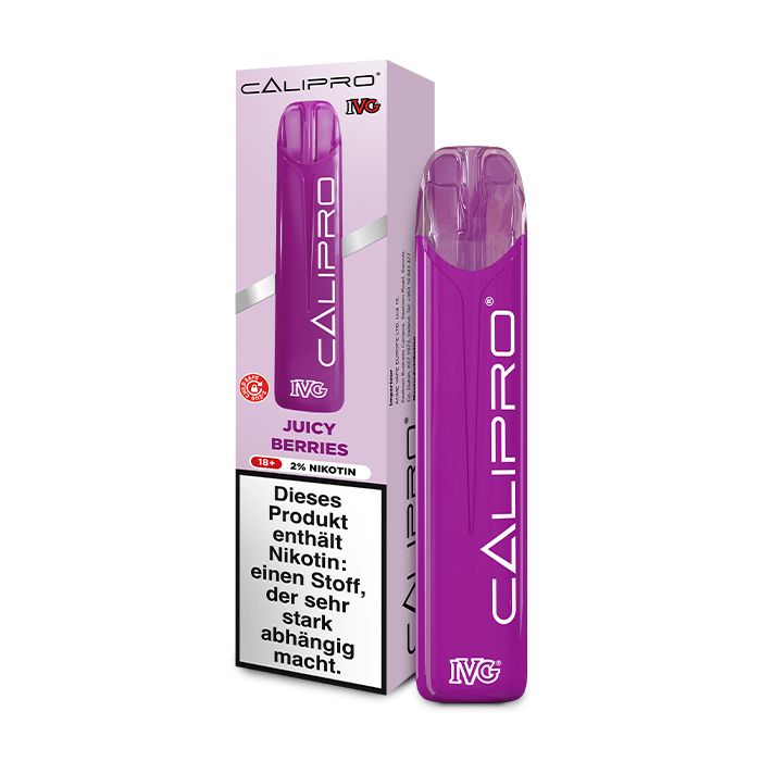 IVG Calipro Juicy Berries Einweg E-Zigarette 20mg/ml