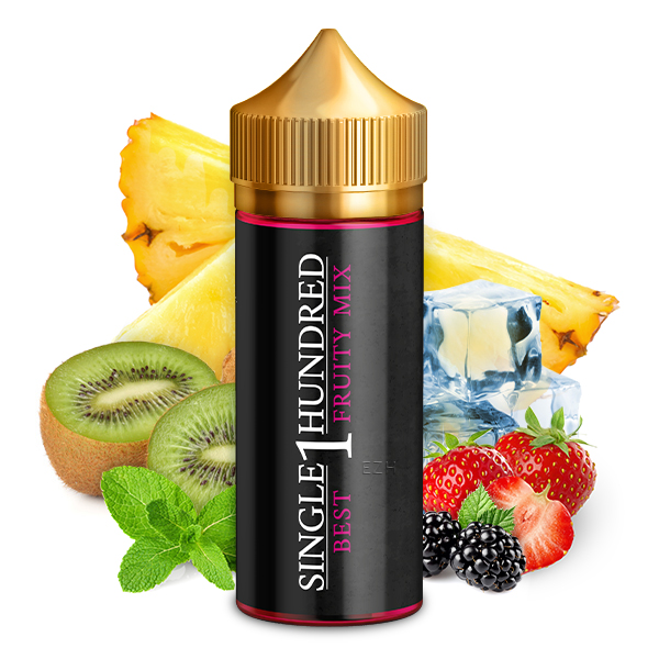 SINGLE1HUNDRED - Best Fruity Mix Aroma 5ml Longfill für Liquid