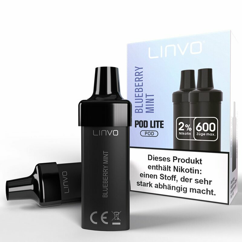 LINVO PODS Blueberry Mint 20mg/ml 2er Packung