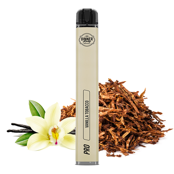 DINNER LADY Vape Pen Pro Vanilla Tobacco 20mg/ml