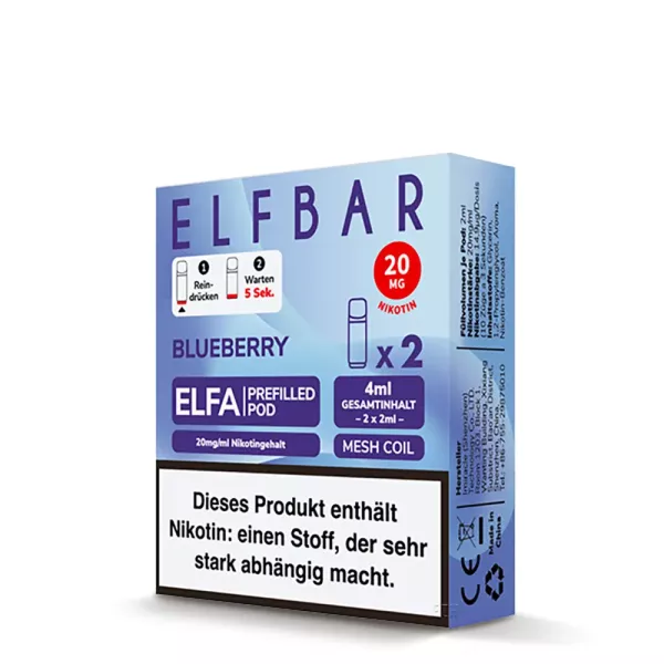 ELFA Pods Blueberry 20mg/ml 2 Stück