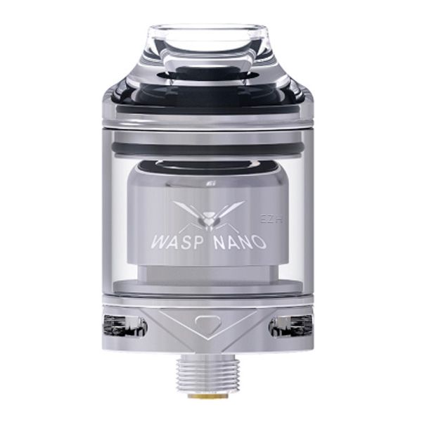 Oumier WASP Nano RTA Selbstwickler Tank Silber