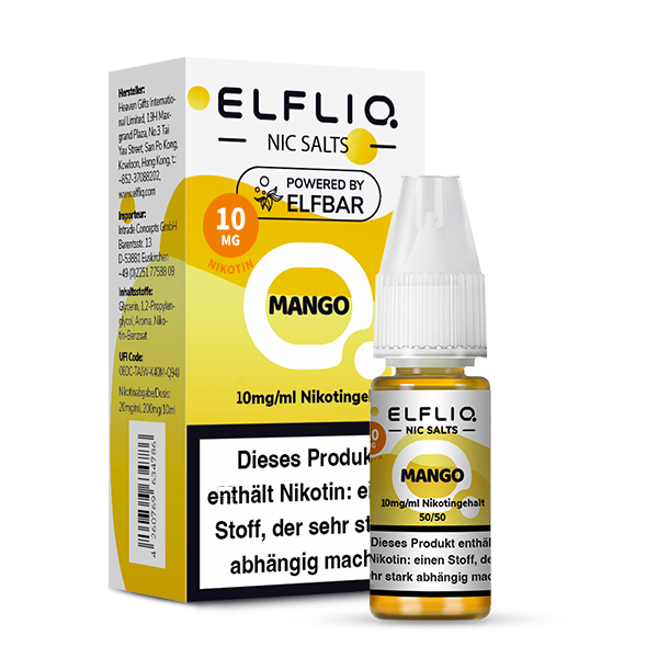 ELFLIQ MANGO Nikotinsalz Liquid 10mg/ml