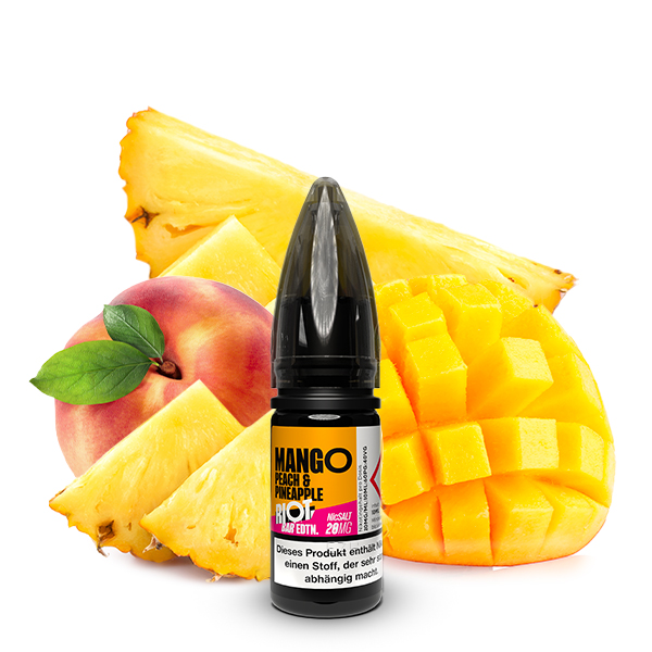 RIOT SQUAD Bar Edition Mango Peach Pineapple 20mg/ml Liquid 10ml
