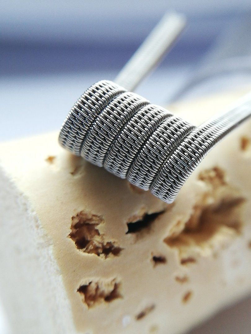 RD-Coils Handmade 3 Core Staggered Fused Clapton Ni80 Coil
