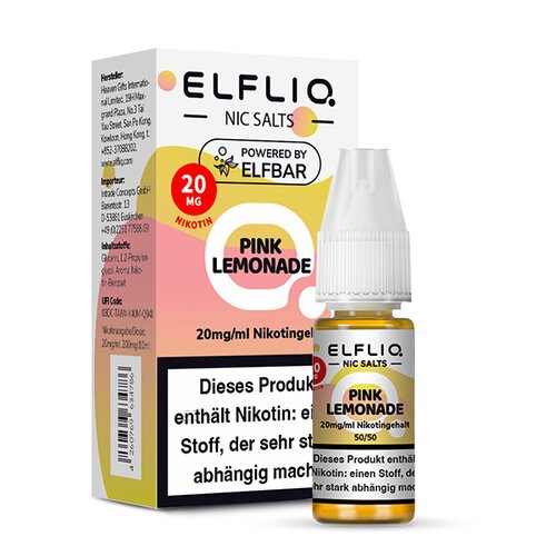 ELFLIQ PINK LEMONADE Nikotinsalz Liquid 20mg/ml