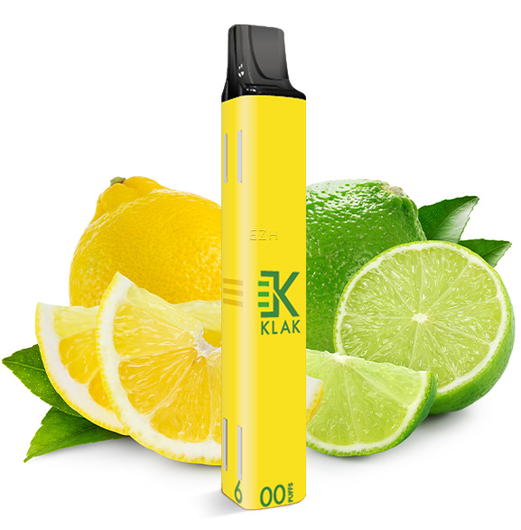 KLIK KLAK Einweg E-Zigarette 20mg/ml - Green Lemon