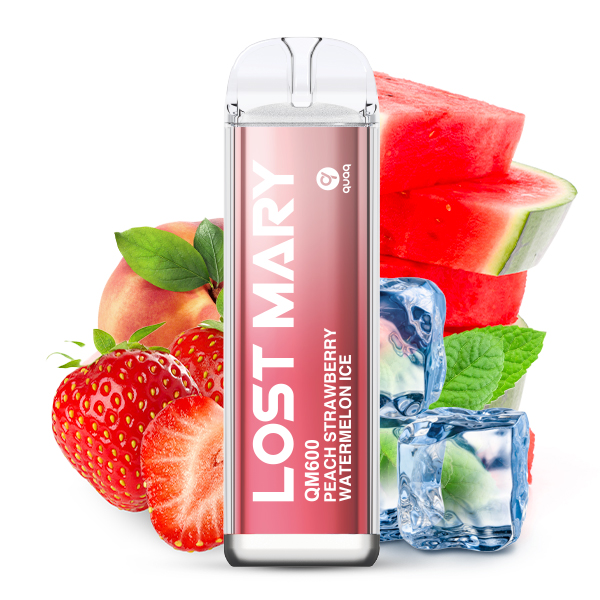 LOST MARY QM600 PEACH Strawberry Watermelon Ice 20mg/ml *Abverkauf*