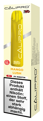 IVG Calipro Mango Lush Einweg E-Zigarette 20mg/ml