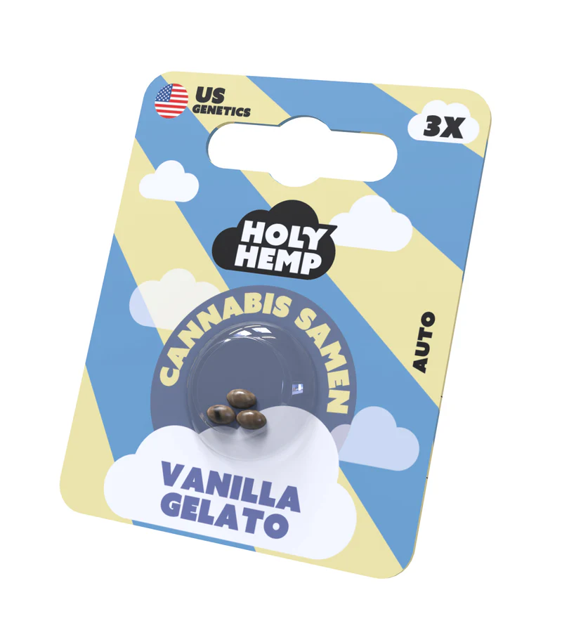 HOLY HEMP SEEDS Vanilla Gelato 3 Stück