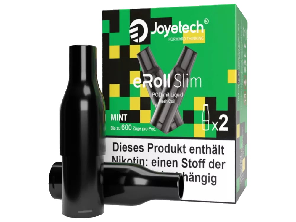 JOYETECH eRoll Slim Pods Mint 20mg/ml - 2 Stück pro Packung