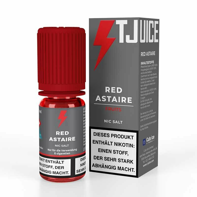 T-Juice Nikotinsalz (Nic Salt) Liquid Red Astaire - 10mg/ml
