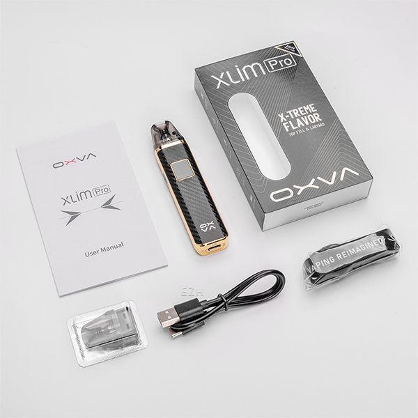 OXVA Xlim Pro Kit - Gleamy Cyan