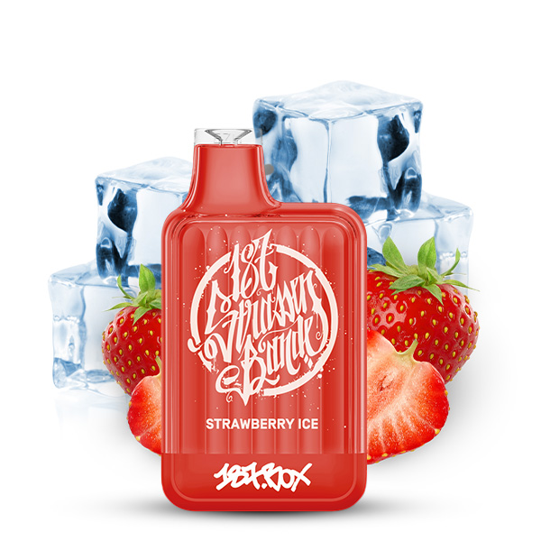 187 Strassenbande Strawberry Ice Einweg E-Zigarette BOX Version 20mg/ml