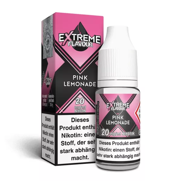 EXTREME FLAVOUR - Pink Lemonade 20mg/ml Hybrid Liquid 10ml