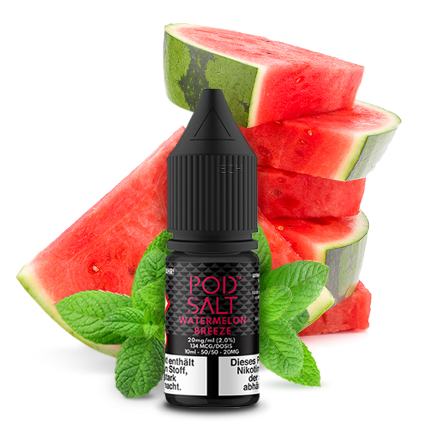 PODSALT Core Watermelon Breeze Liquid (50/50) 20mg 10ml