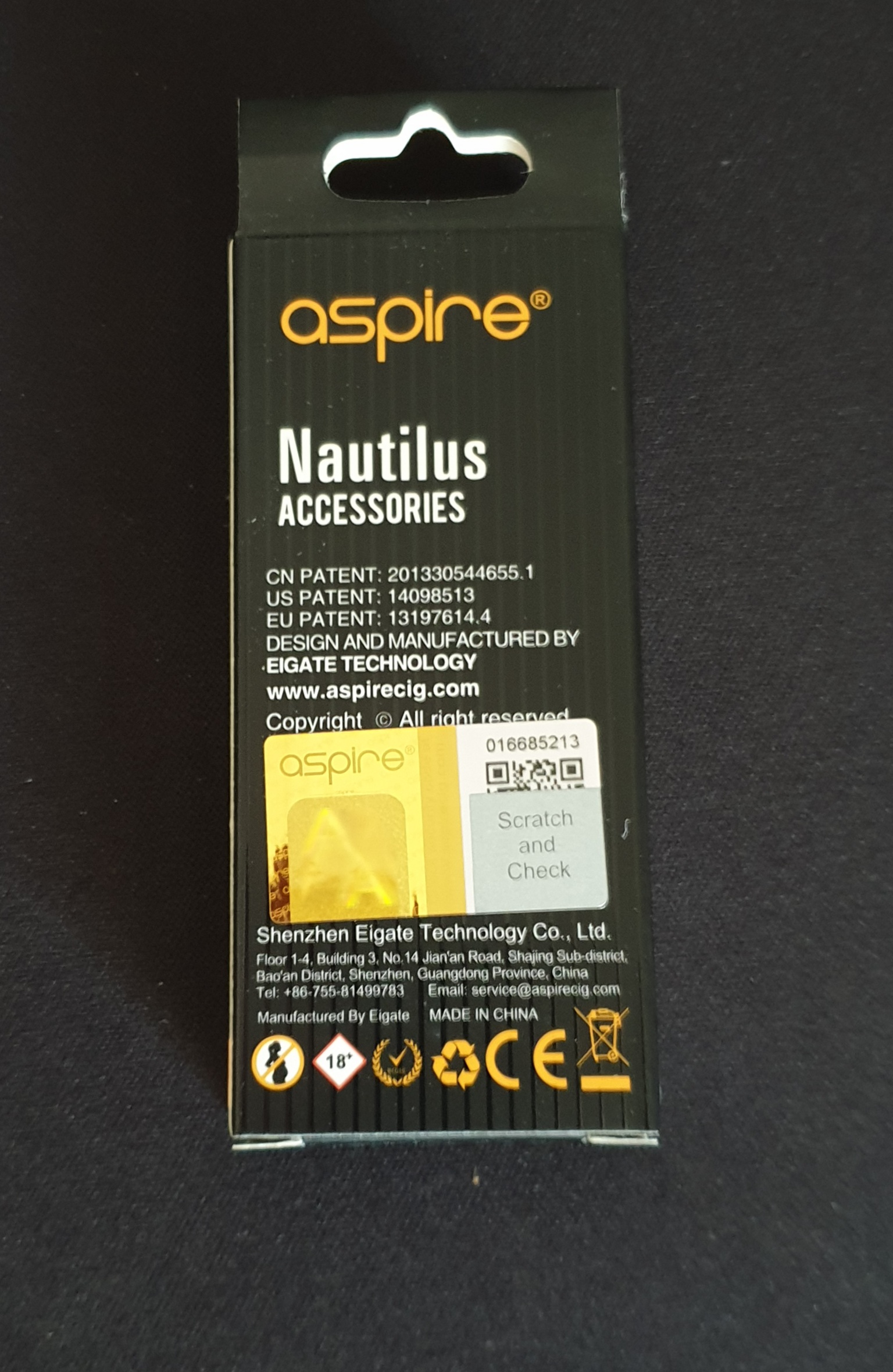 1 x 5 Stück ASPIRE Nautilus BVC Coil 1.6 Ohm