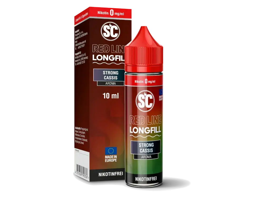 SC RED LINE Strong Cassis Longfill Aroma 10ml
