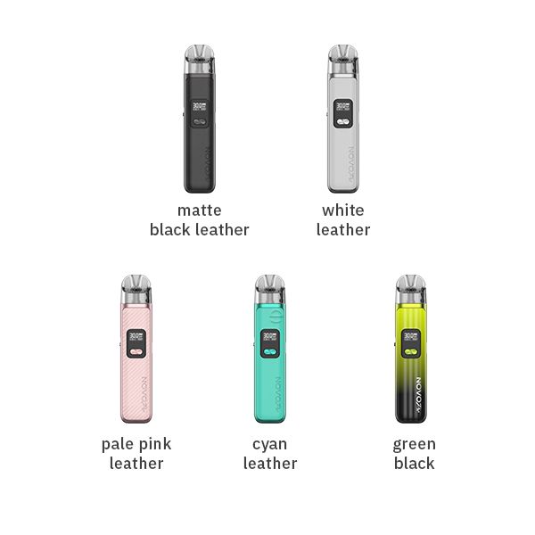 SMOK Novo Pro Kit Pod System - Black Gunmetal Leather