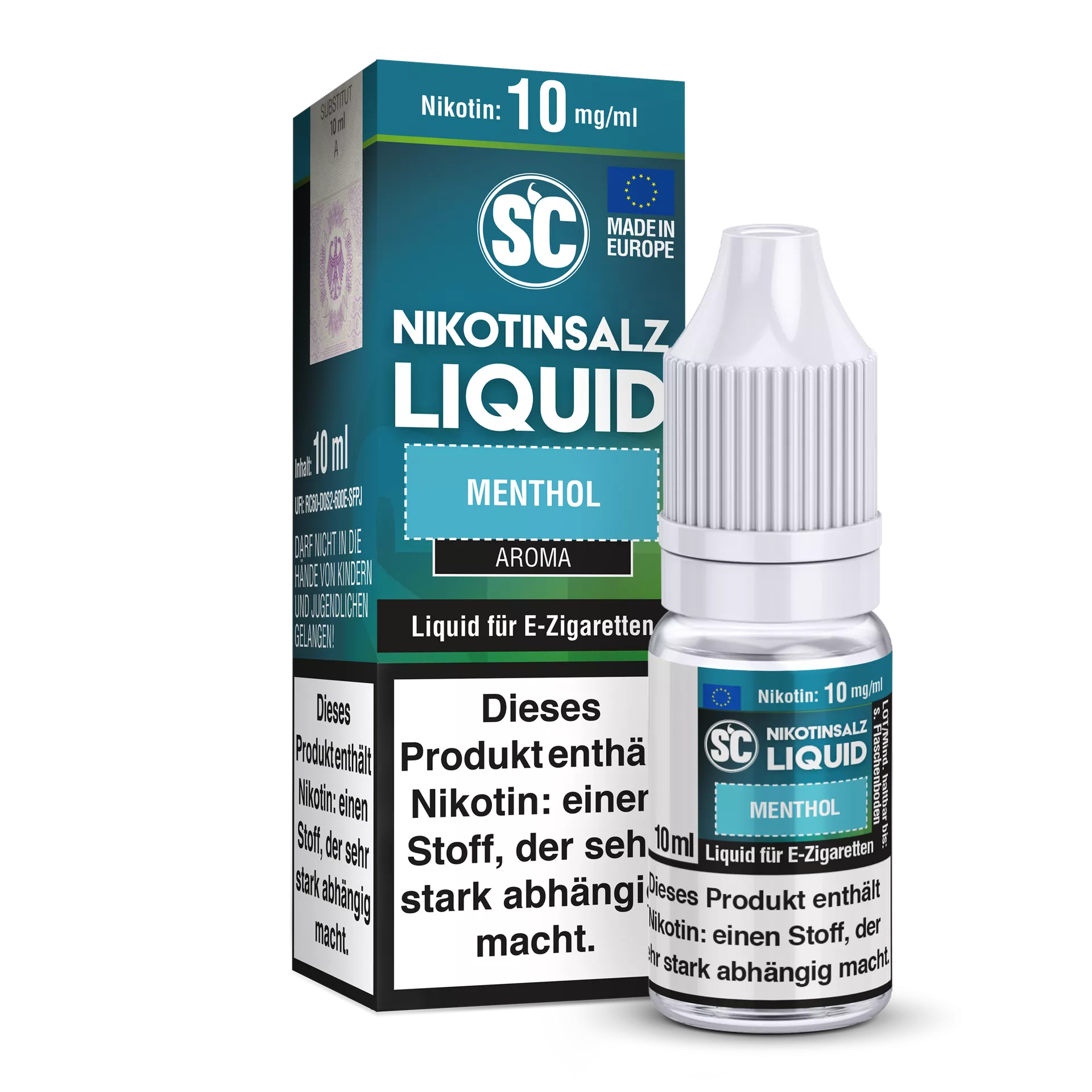 SC Menthol Nikotinsalz Liquid 10mg/ml - 10ml