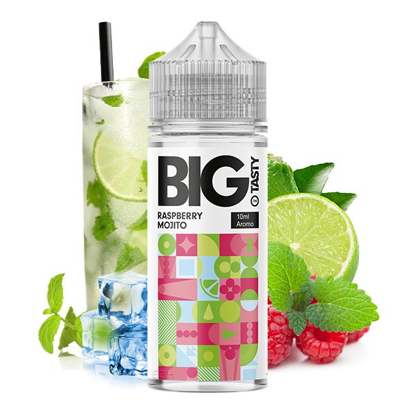Big Tasty Juices Series Raspberry Mojito Aroma 10ml Longfill