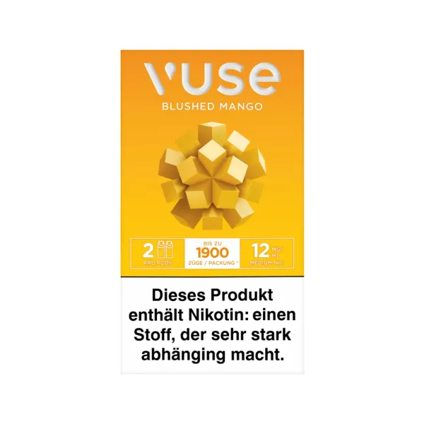 VUSE Pro Pods Blushed Mango 12mg/ml - 2 Stück pro Packung