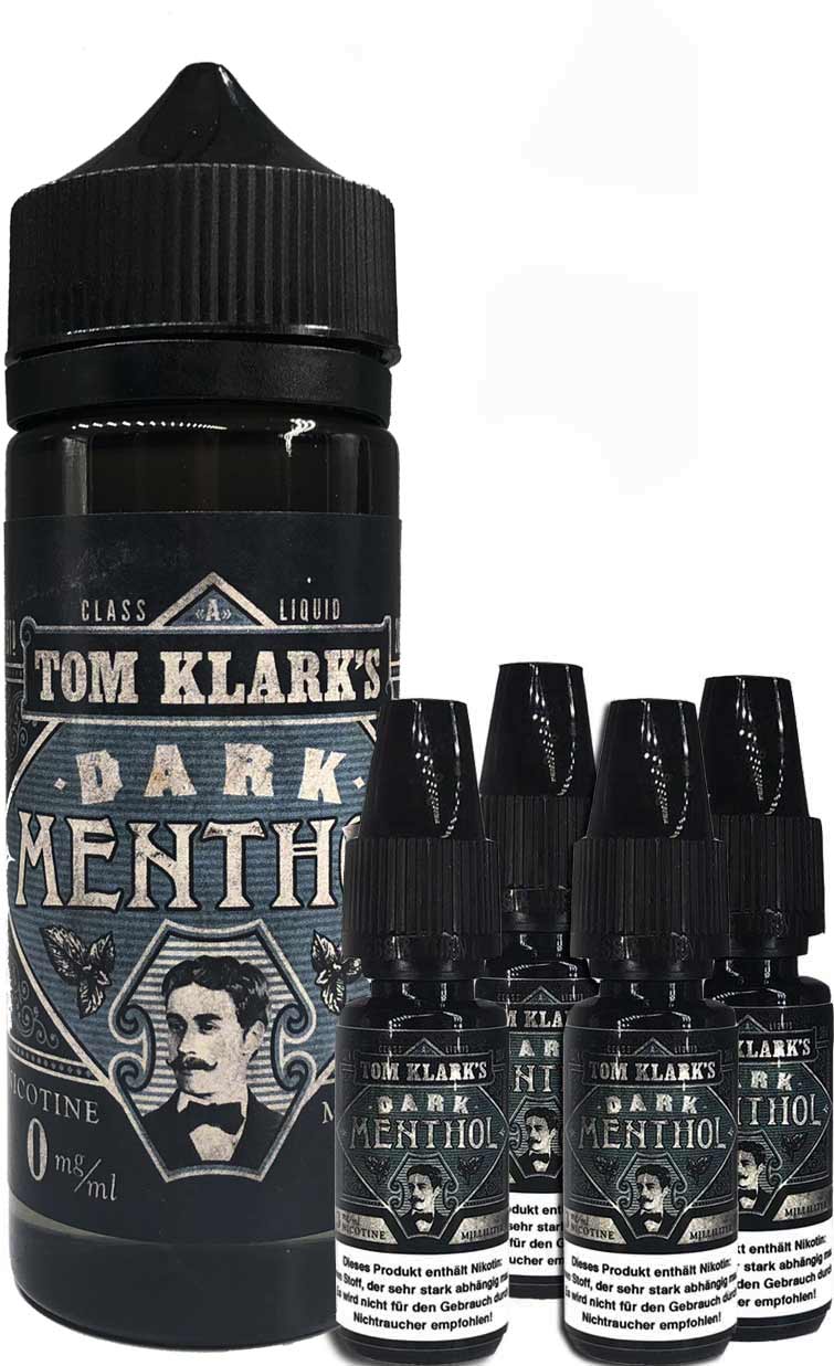 TOM KLARK Dark Menthol Premium Liquid 120ml 6mg 