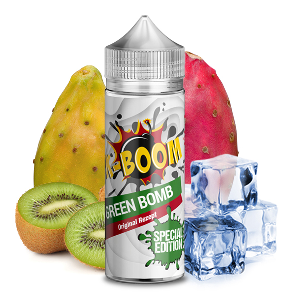 GREEN BOMB Original Rezept  K-Boom Aroma 10ml Longfill