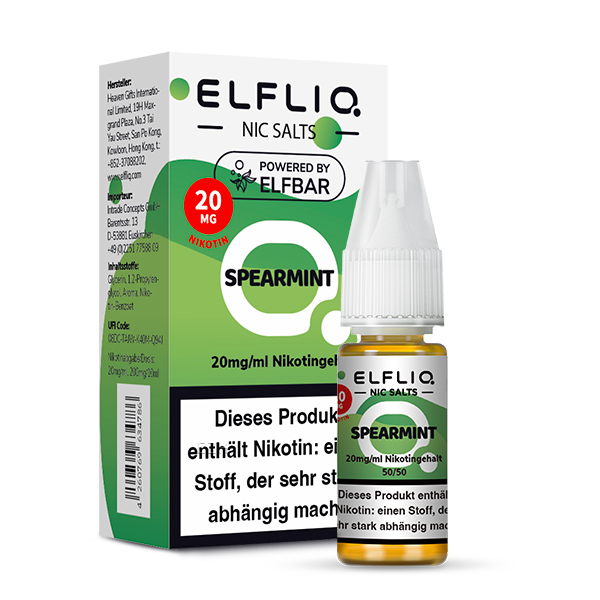 ELFLIQ SPEARMINT Nikotinsalz Liquid 20mg/ml