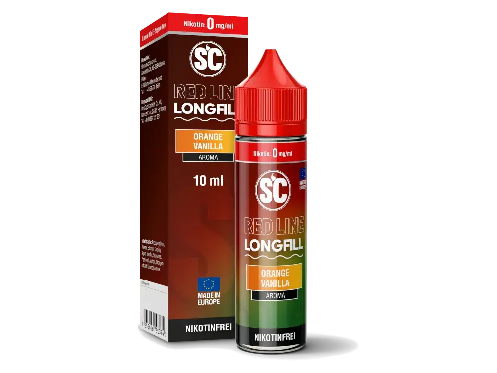 SC RED LINE Orange Vanilla Longfill Aroma 10ml