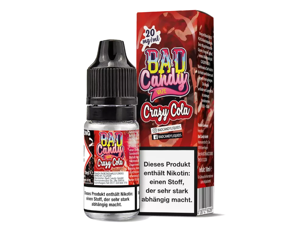 BAD CANDY Crazy Cola 20mg/ml Liquid 10ml