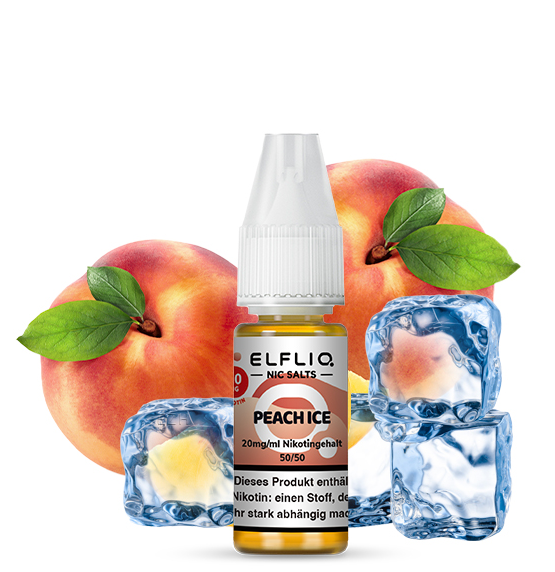ELFLIQ PEACH ICE Nikotinsalz Liquid 20mg/ml
