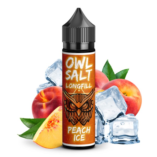 OWL Salt Peach Ice Overdosed Aroma Longfill 10ml