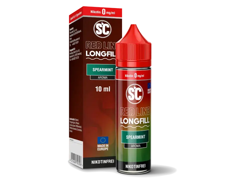 SC RED LINE Spearmint Longfill Aroma 10ml