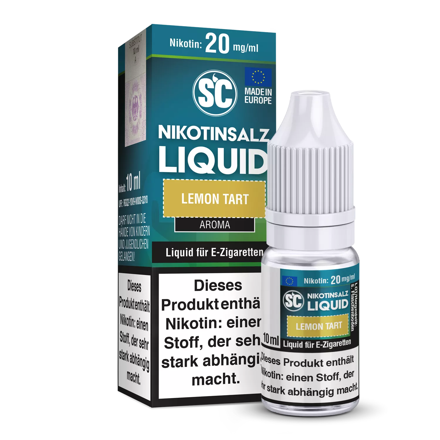 SC Nikotinsalz Liquid 20mg/ml - Lemon Tart