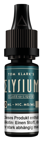 TOM KLARK ELYSIUM Premium Liquid 10ml 0mg ohne Nikotin