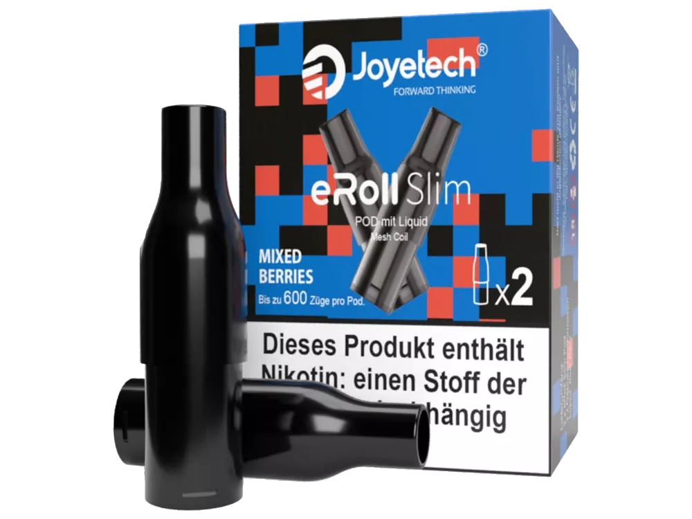 JOYETECH eRoll Slim Pods Mixed Berries 20mg/ml - 2 Stück pro Packung