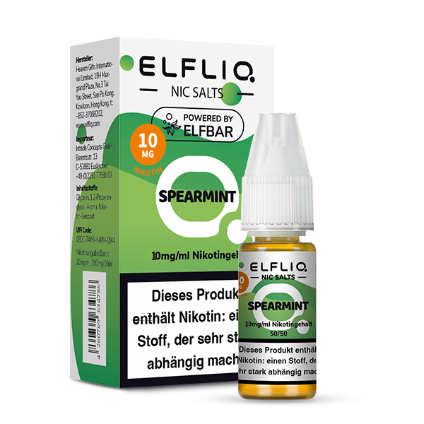 ELFLIQ SPEARMINT Nikotinsalz Liquid 10mg/ml