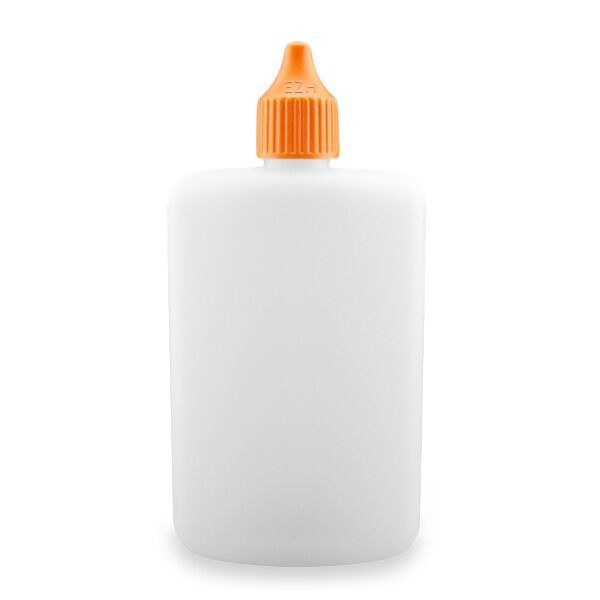 Leerflasche für E-Liquid 125ml Fassungsvolumen - Dropper Flasche - Flach