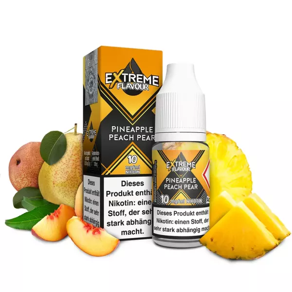 EXTREME FLAVOUR - Pineapple Peach Pear 10mg/ml Hybrid Liquid 10ml