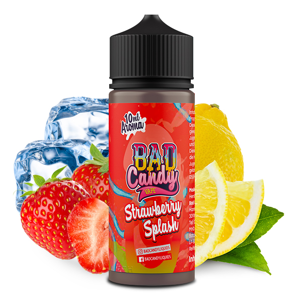 BAD CANDY Strawberry Splash Aroma 10ml Longfill