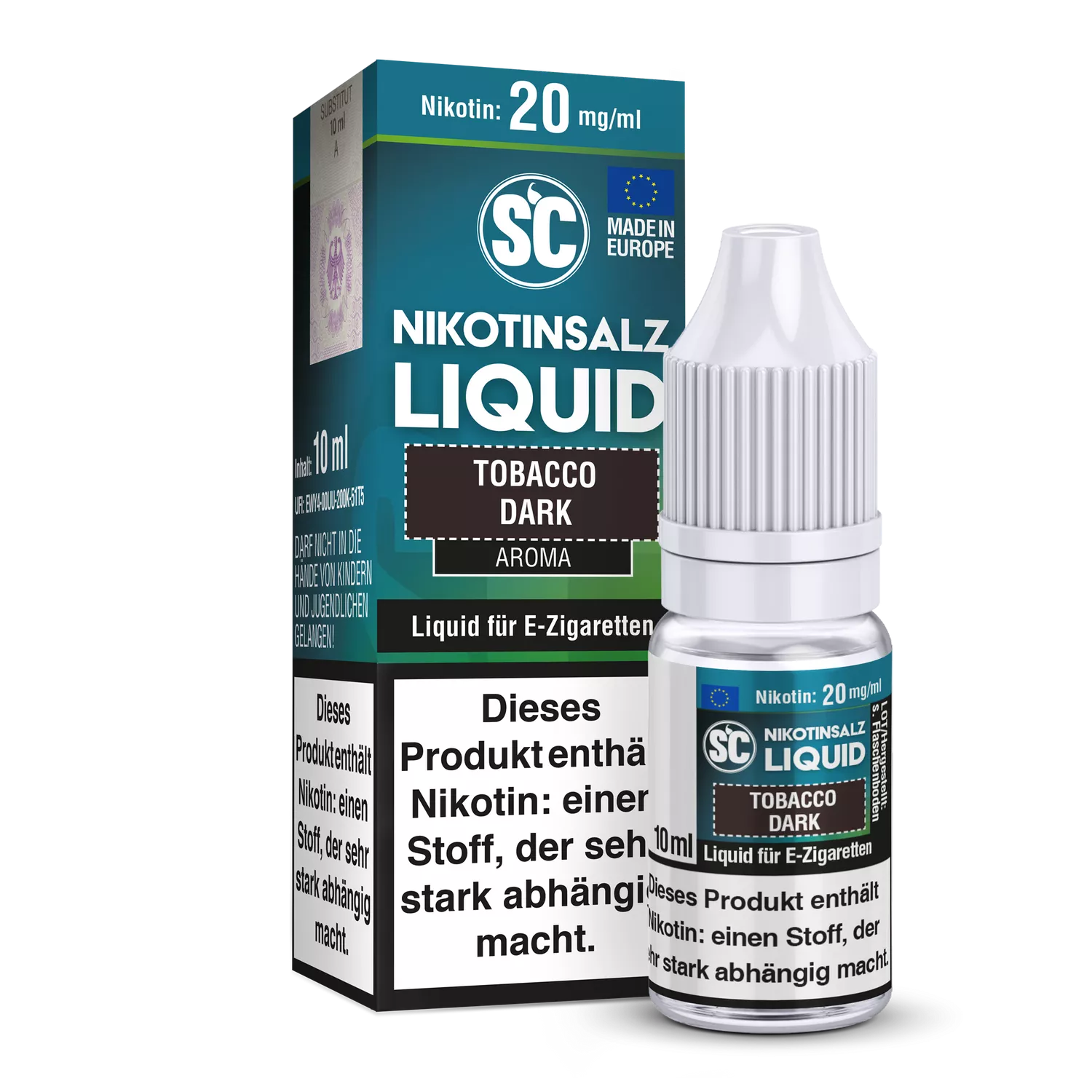 SC Nikotinsalz Liquid 20mg/ml - Tobacco Dark