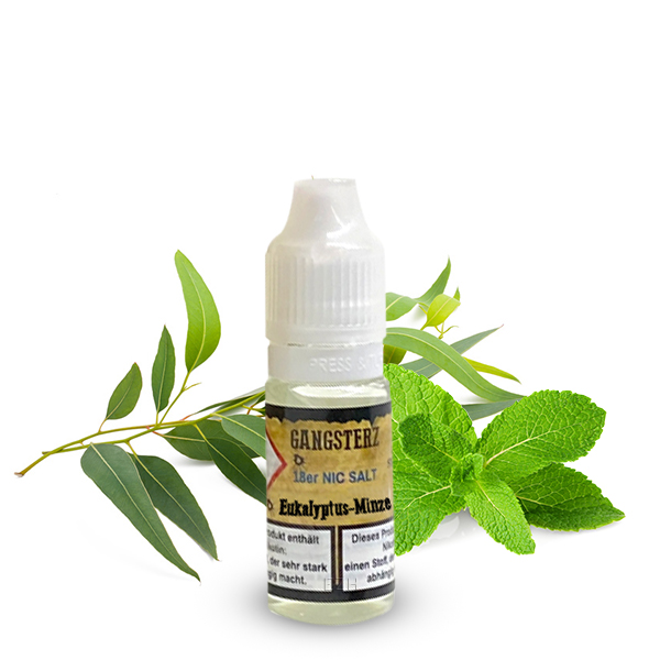 GANGSTERZ Eukalyptus Minze Nikotinsalz Liquid 18mg/ml - 10ml
