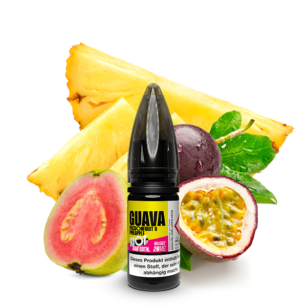 RIOT SQUAD Bar Edition Guava Passionfruit Pineapple 20mg/ml Liquid 10ml