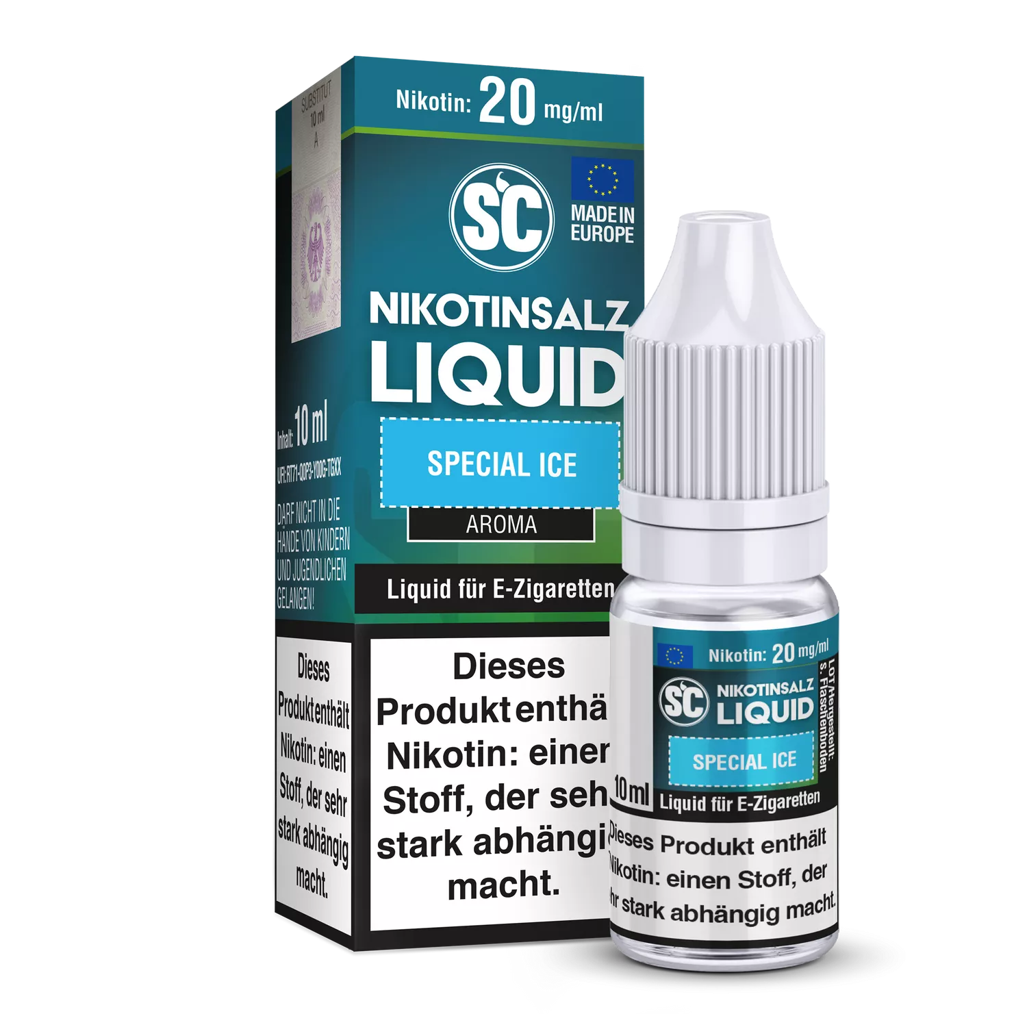 SC Nikotinsalz Liquid 20mg/ml - Special Ice