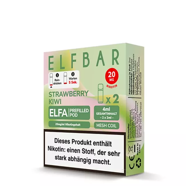 ELFA Pods Strawberry Kiwi 20mg/ml 2 Stück