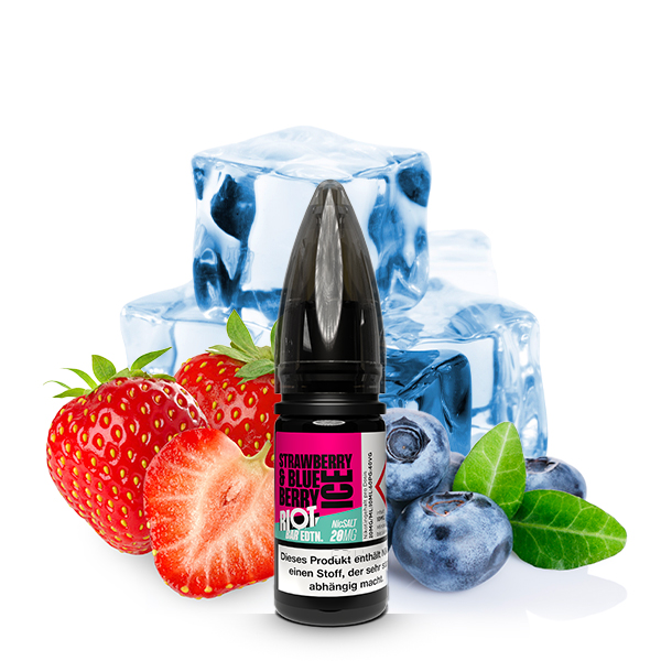 RIOT SQUAD Bar Edition Strawberry Blueberry Ice 20mg/ml Liquid 10ml