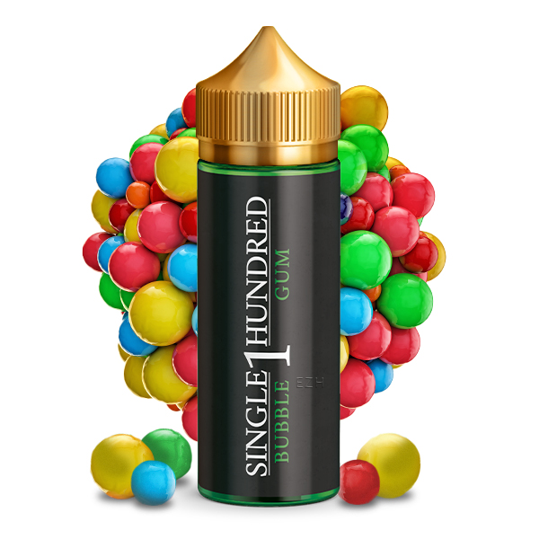 SINGLE1HUNDRED - Bubble Gum Aroma 5ml Longfill für Liquid