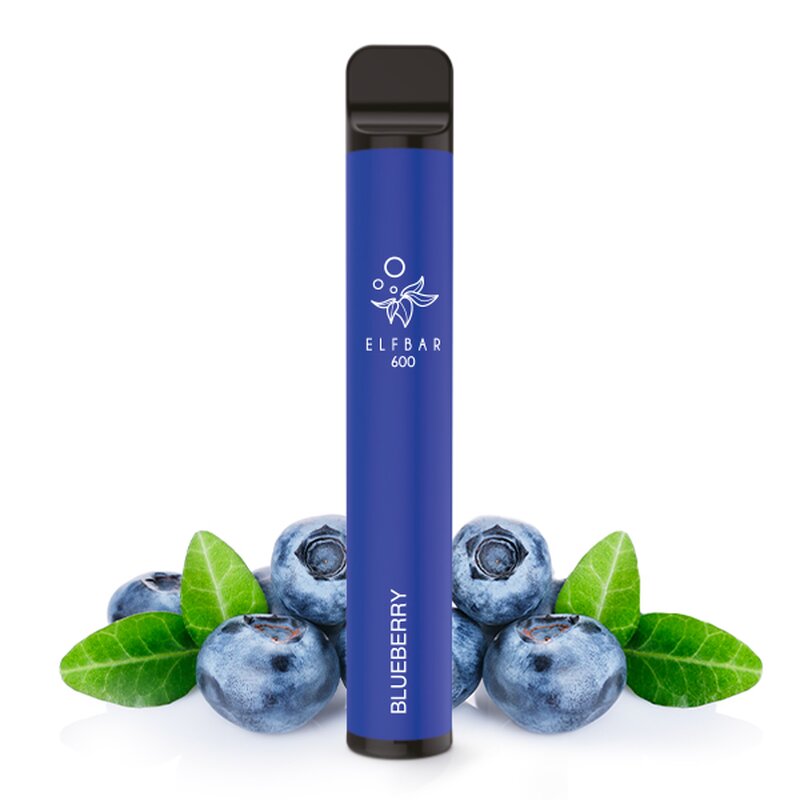 ELF BAR 600 Einweg E-Zigarette Vape Pen 20mg/ml BLUEBERRY 