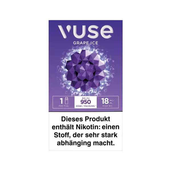 VUSE Pro Pod Grape Ice 18mg/ml